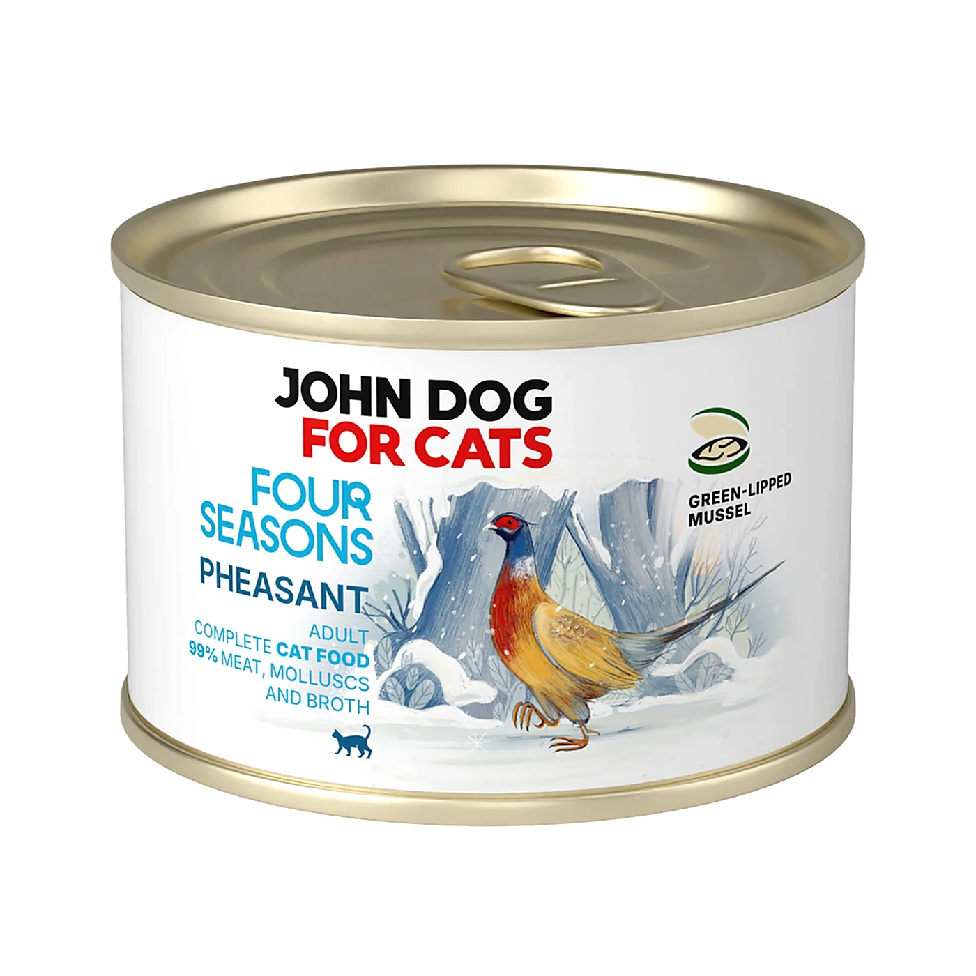 Karma mokra dla kota Bażant Four Seasons John Dog for Cats 185 g