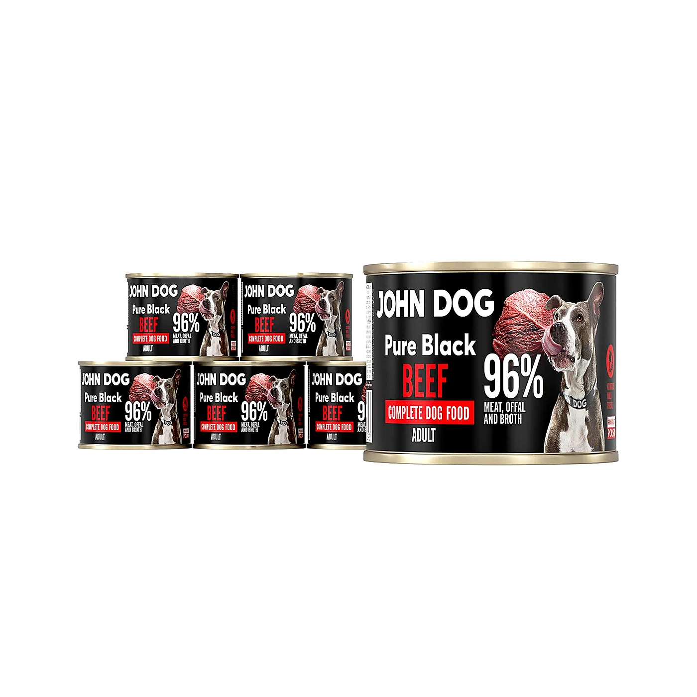 Monobiałkowa karma mokra dla psa Wołowina Pure Black 200g