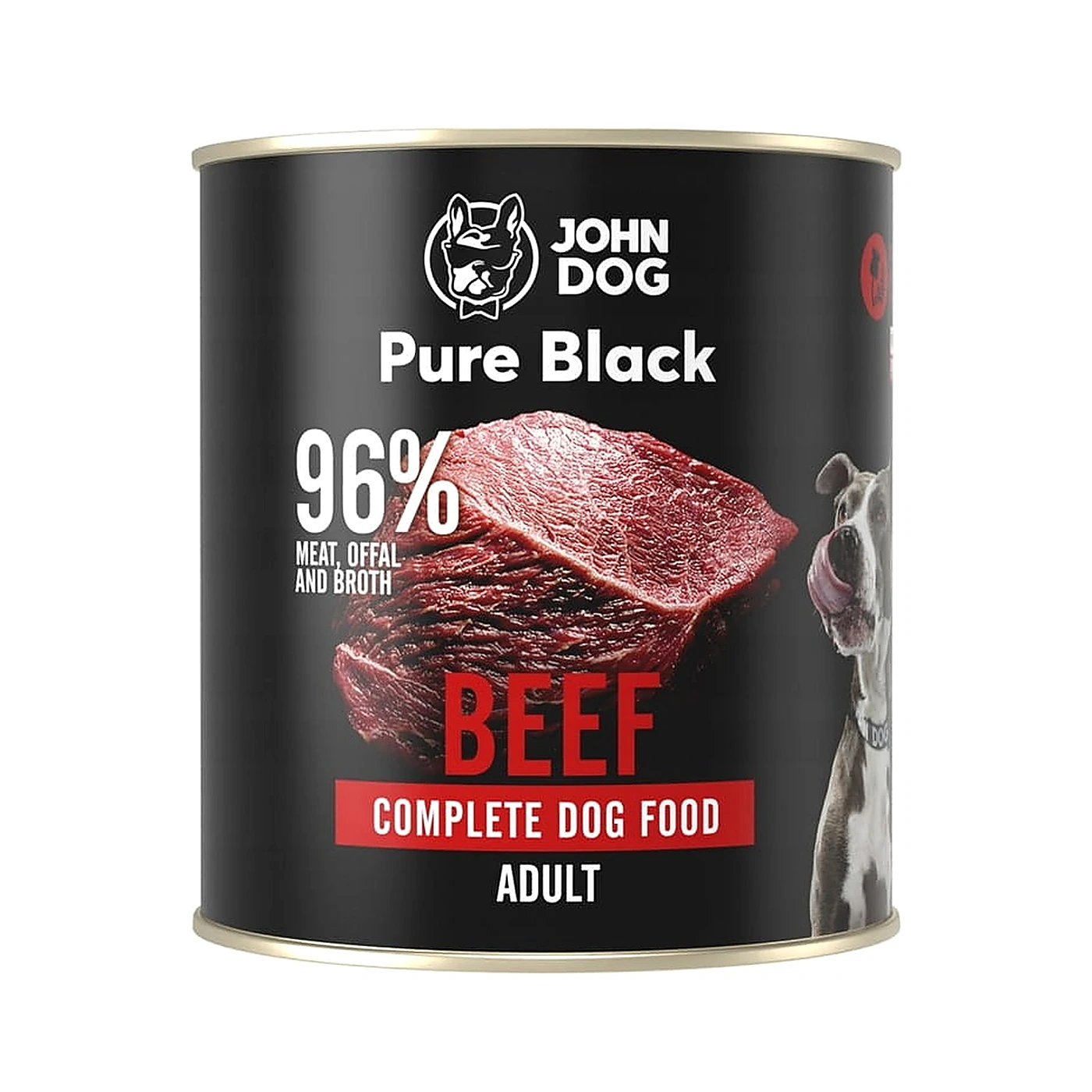 Monobiałkowa karma mokra dla psa Wołowina Pure Black 800g