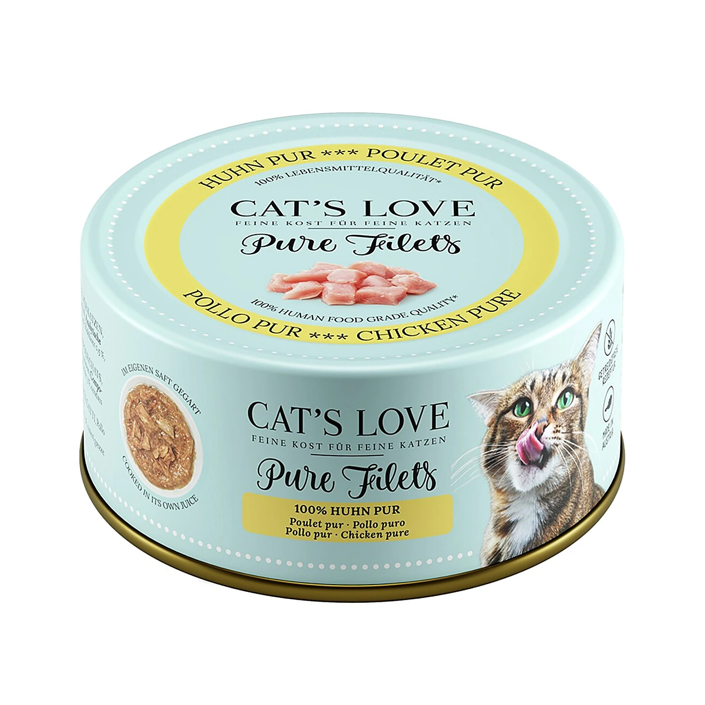 CAT'S LOVE Filet Pur Huhn; filety z kurczaka (100g)