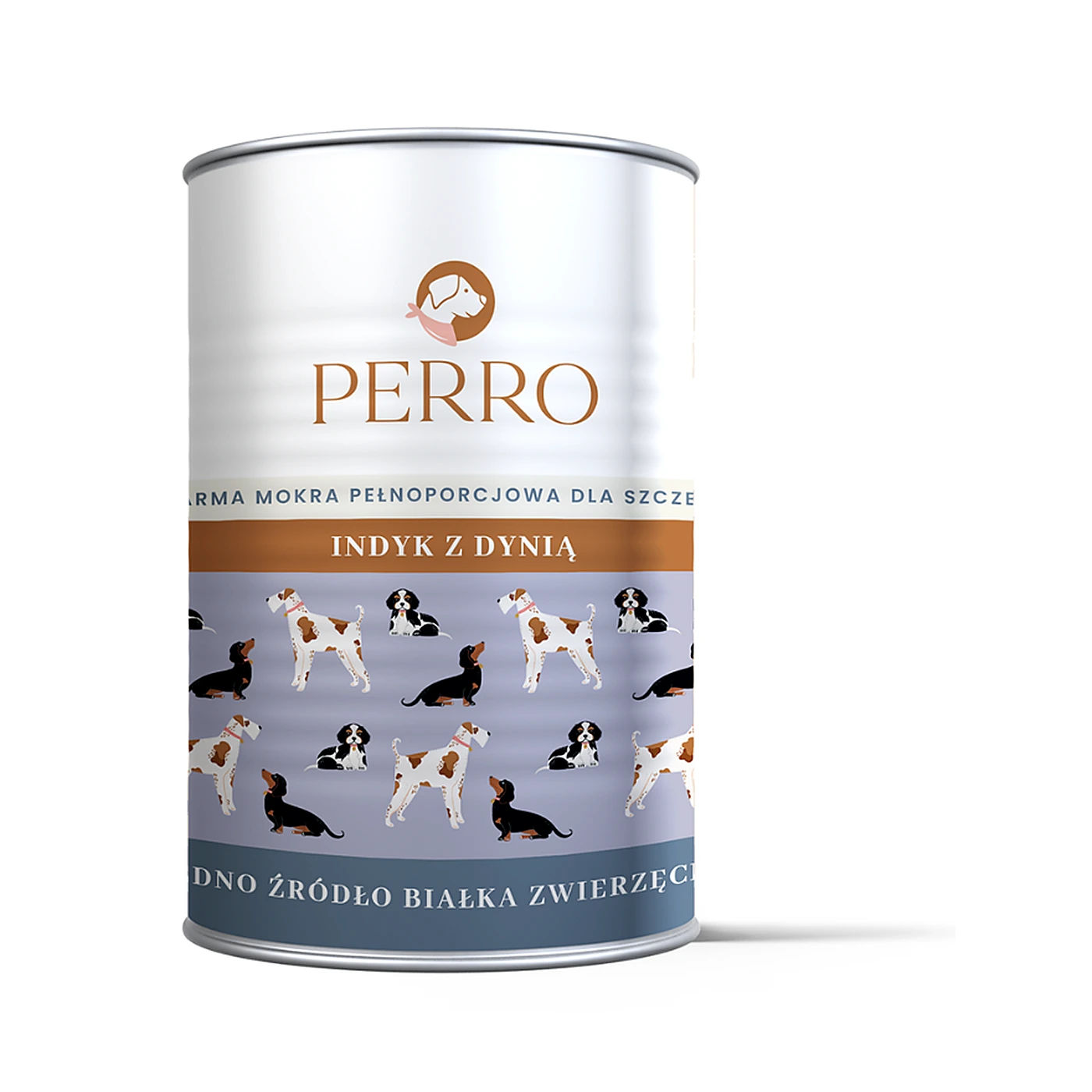 PERRO JUNIOR Indyk z dynią 400g