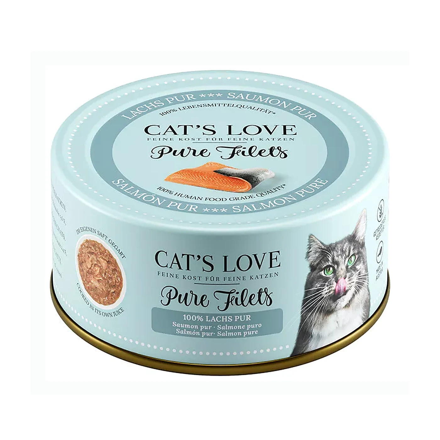 CAT'S LOVE Filet Pur lachs; filety z łososia (100g)
