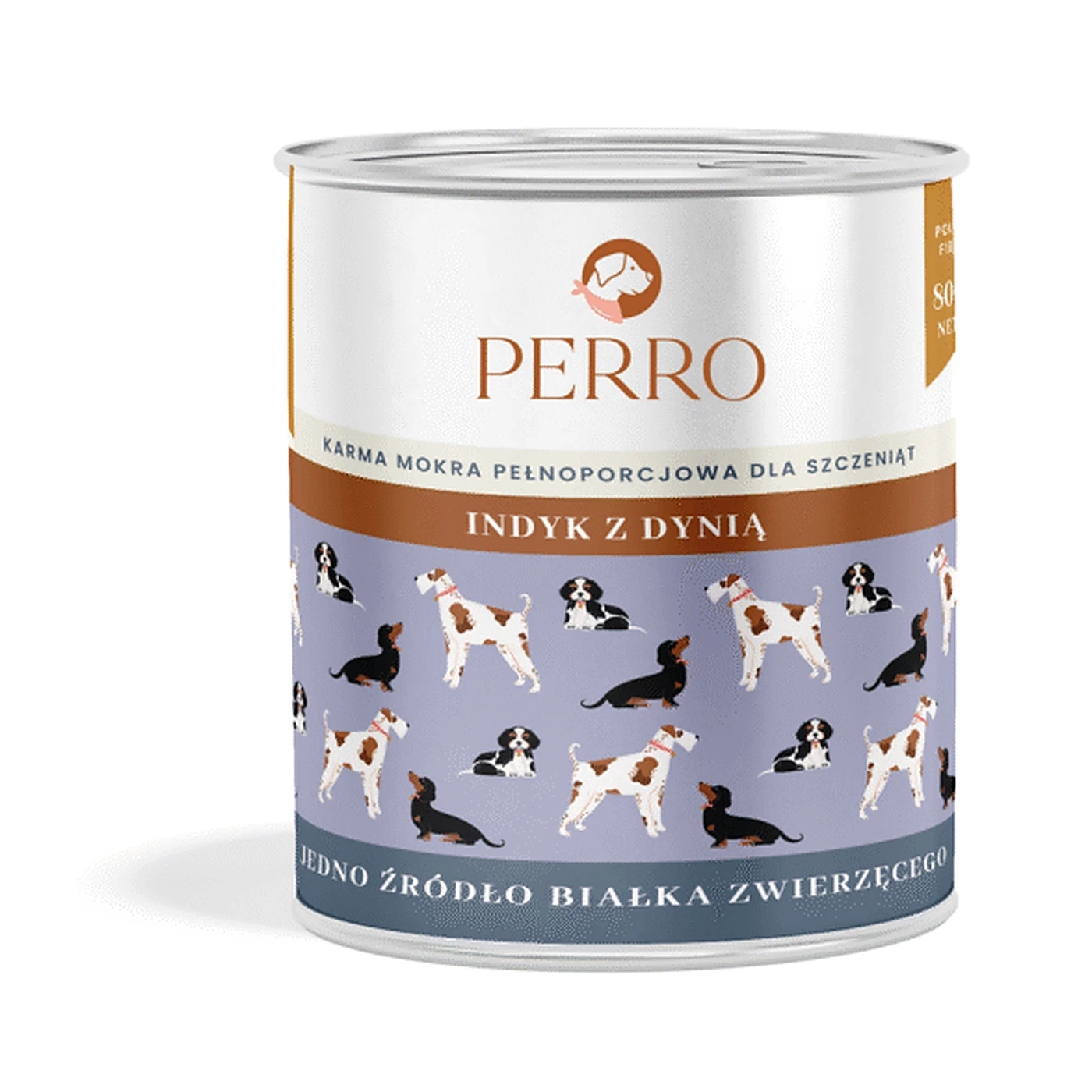 PERRO JUNIOR Indyk z dynią 800g