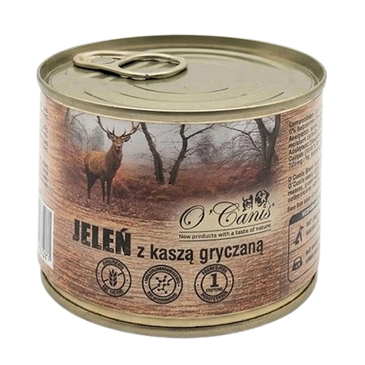O'Canis konserwa dla psa Jeleń z kaszą gryczaną 200g