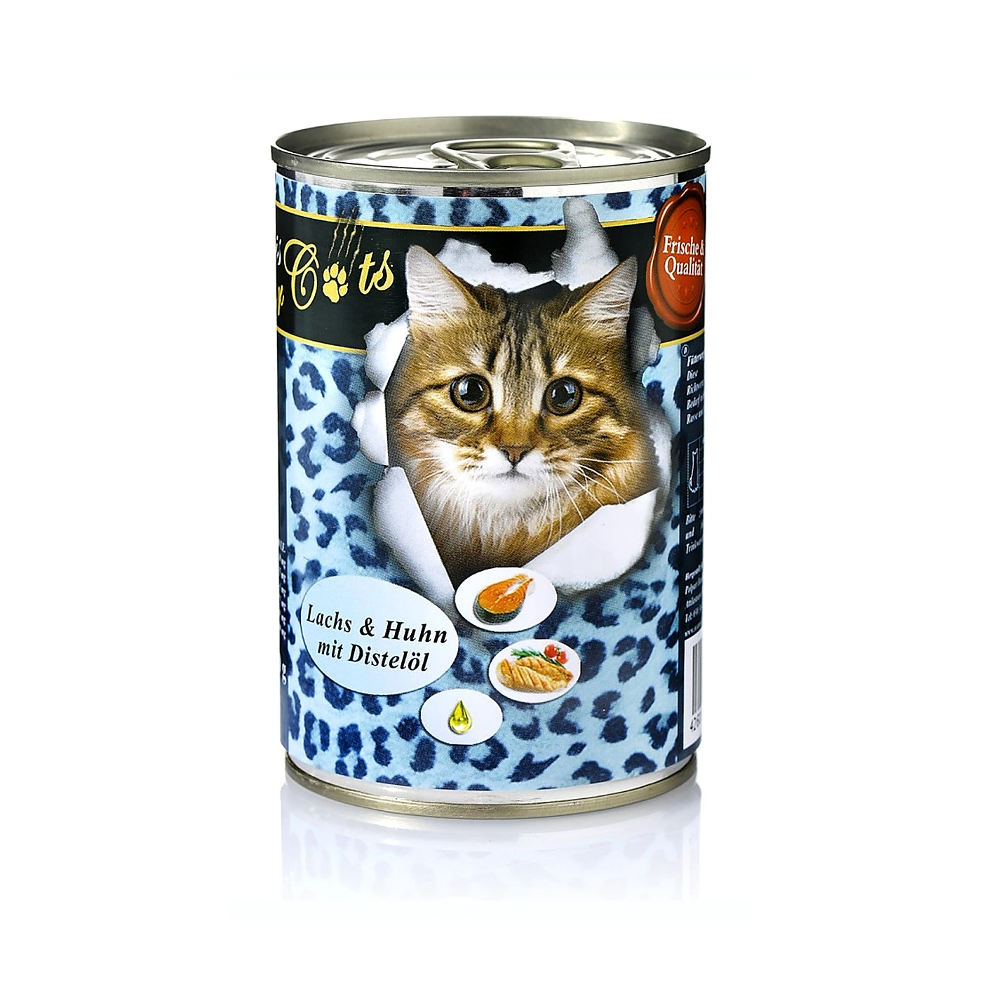 O'Canis for Cats: Łosoś & kurczak z olejem kartamusowym 400g