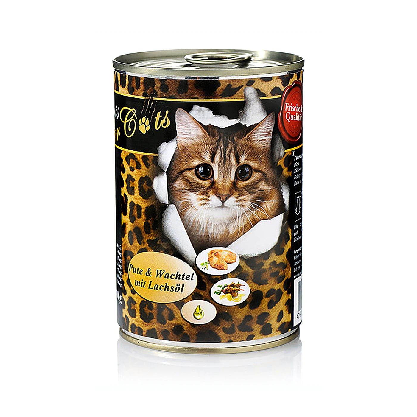 O'Canis for Cats: Przepiórka i indyk z olejem łososiowym 400g