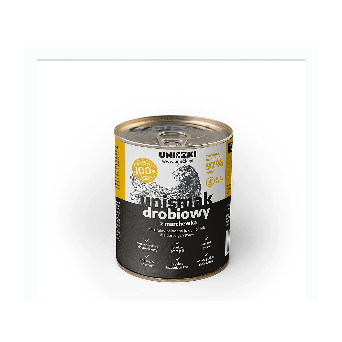 UNIsmak drobiowy z marchewką 800g