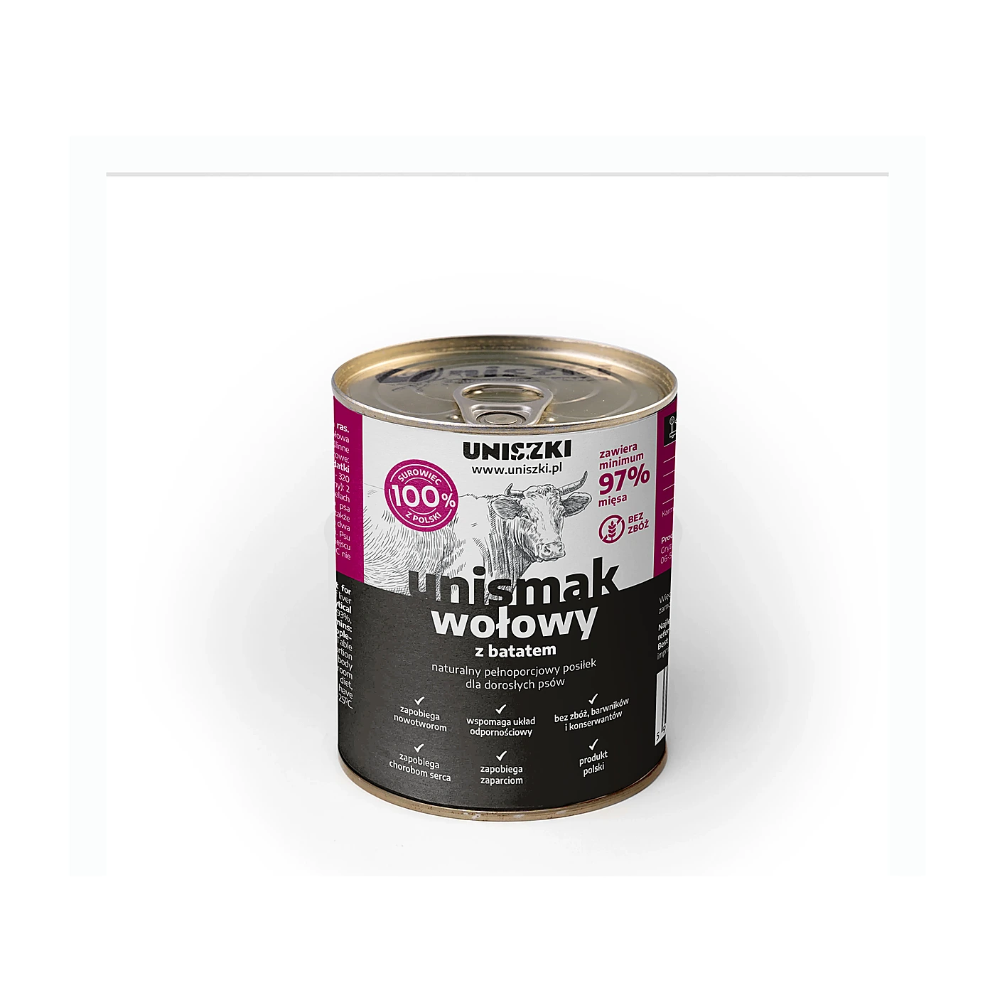 UNIsmak wołowy z batatem 800g