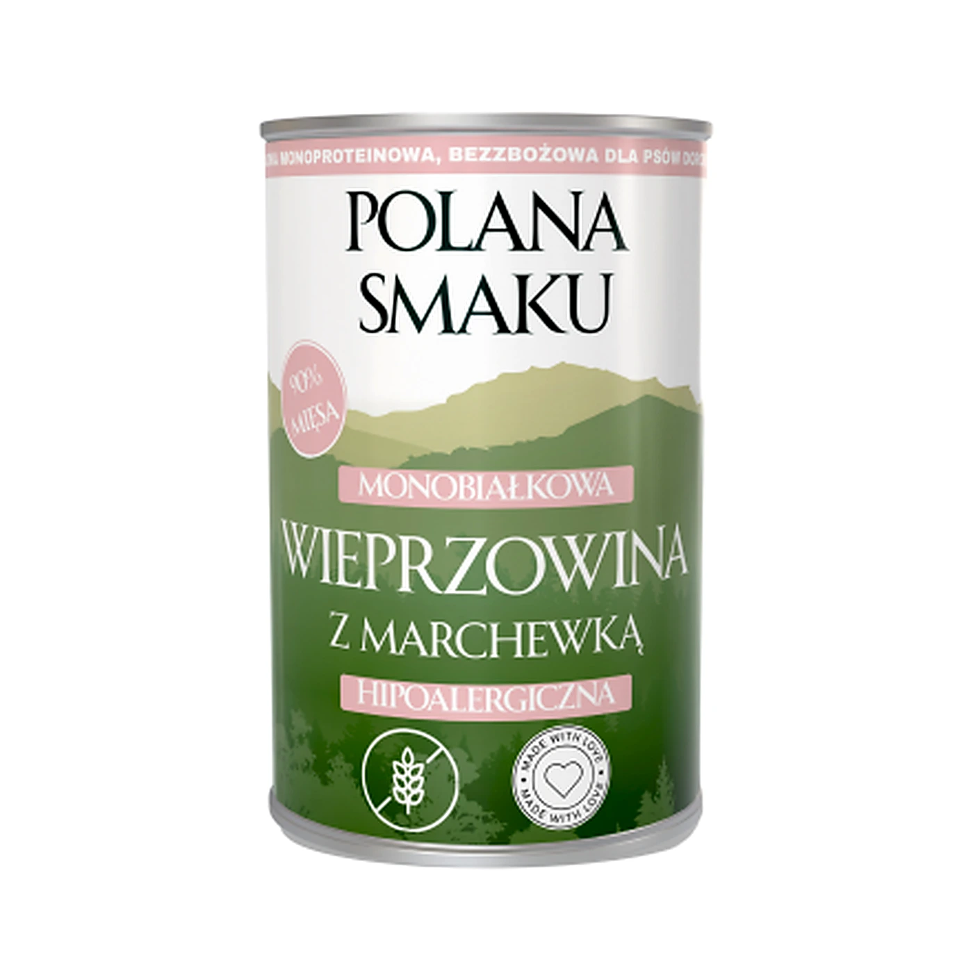 Polana Smaku; Wieprzowina z marchewką 400g