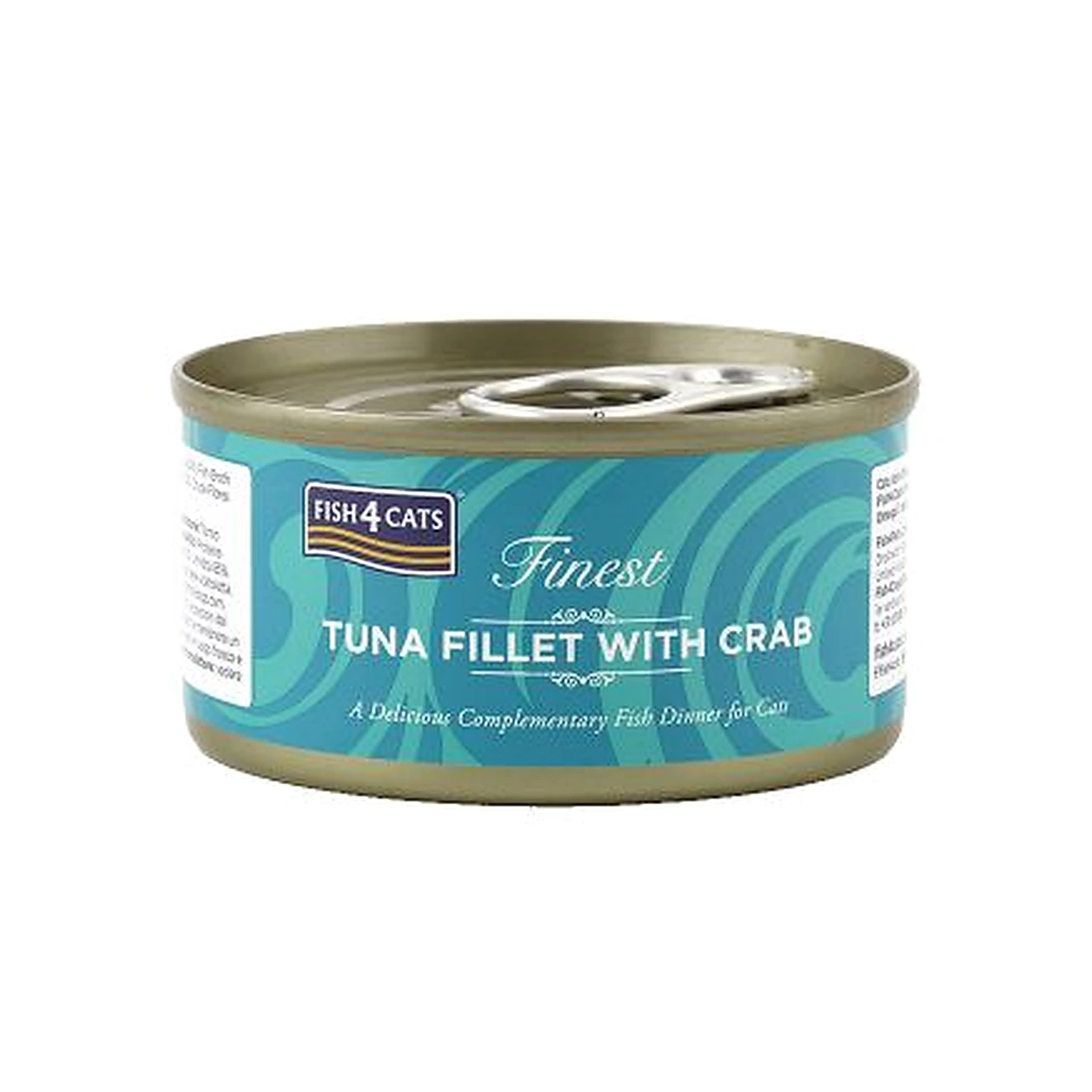 F4D Fish4Cats Wet Tuna Fillet with Crab 70 g