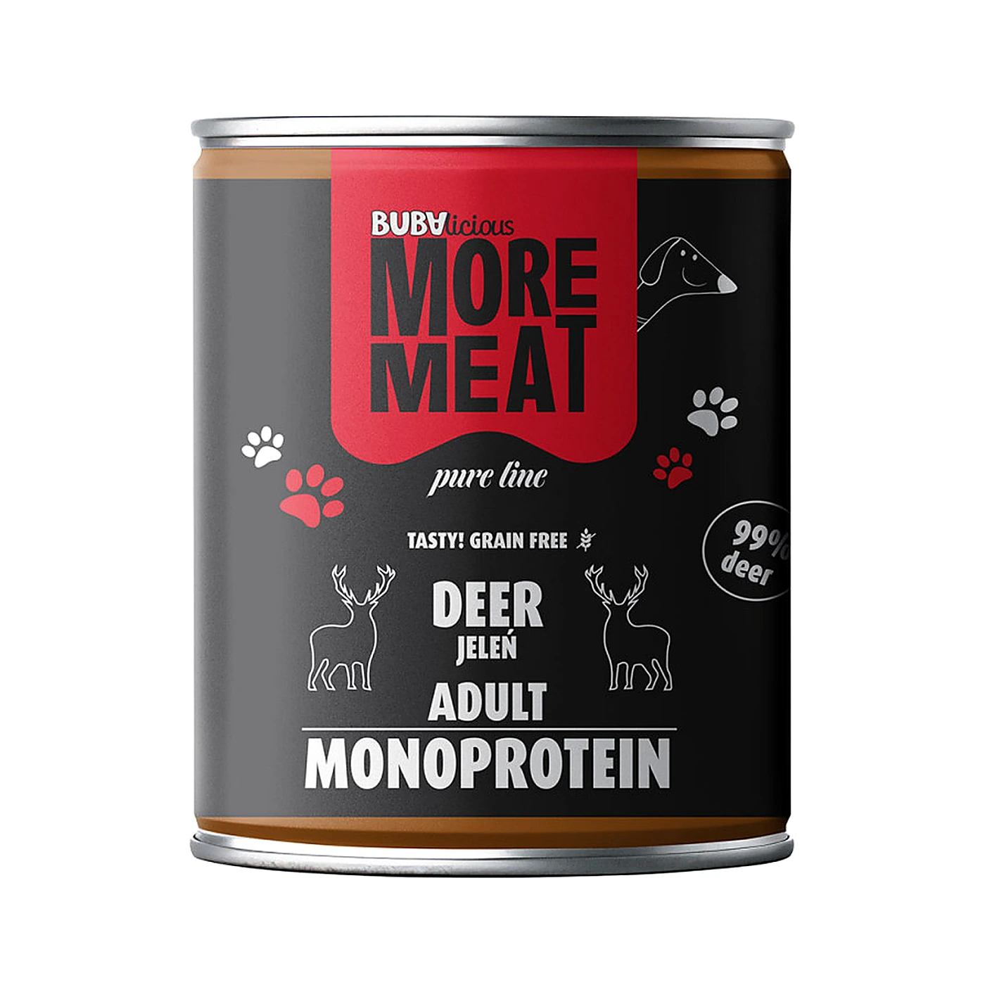 BUBAlicious MM 3803 mono Pure 800g jeleń