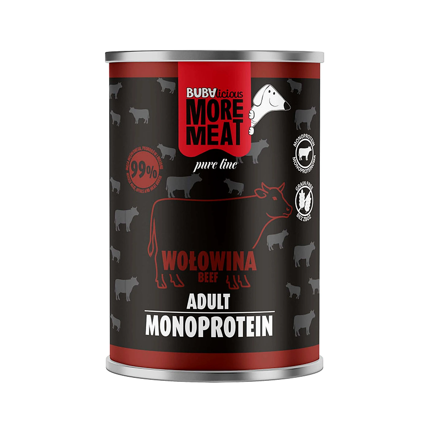 BUBAlicious MM 3805 mono Pure 400g wołowina