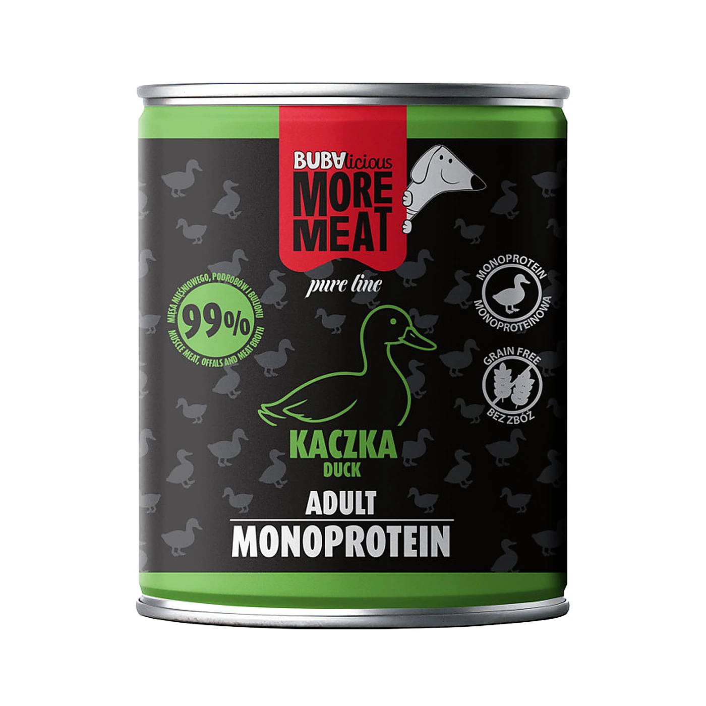 BUBAlicious MM 3807 mono Pure 800g kaczka