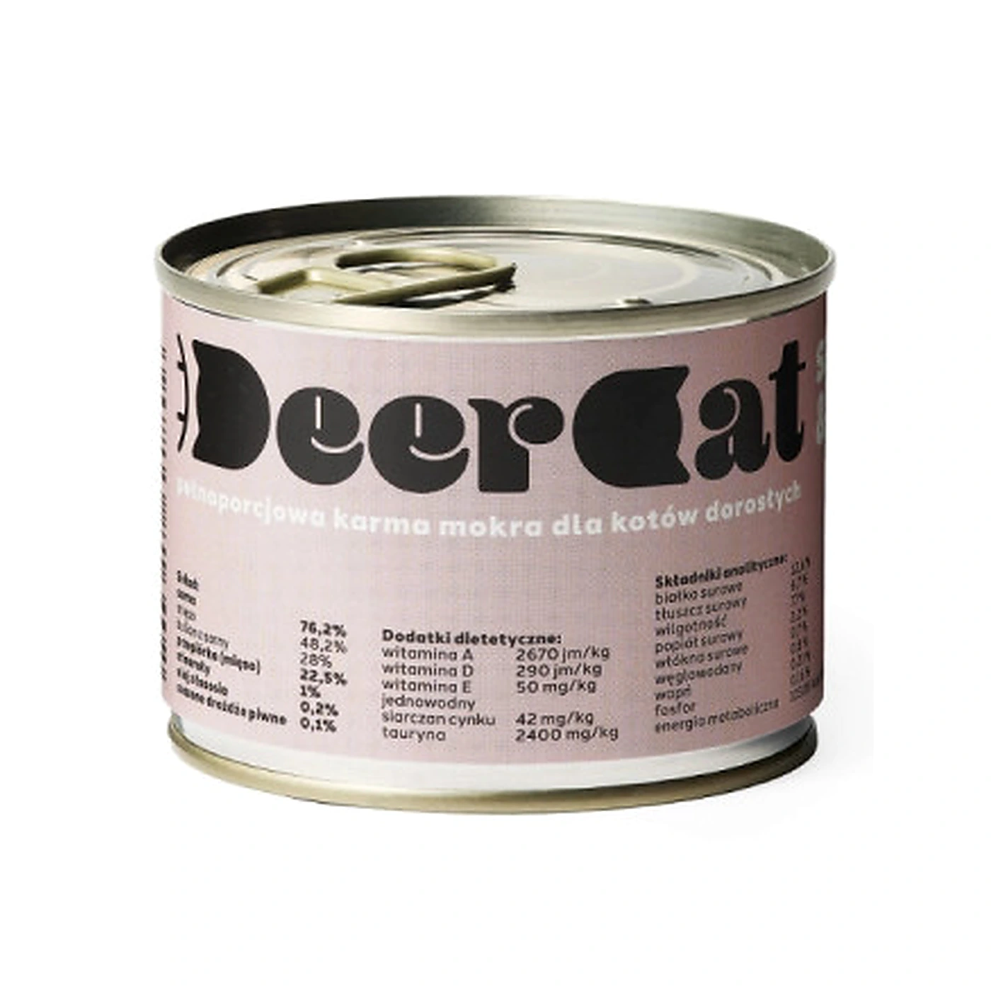 DeerCat Sarna Przepiórka 185g