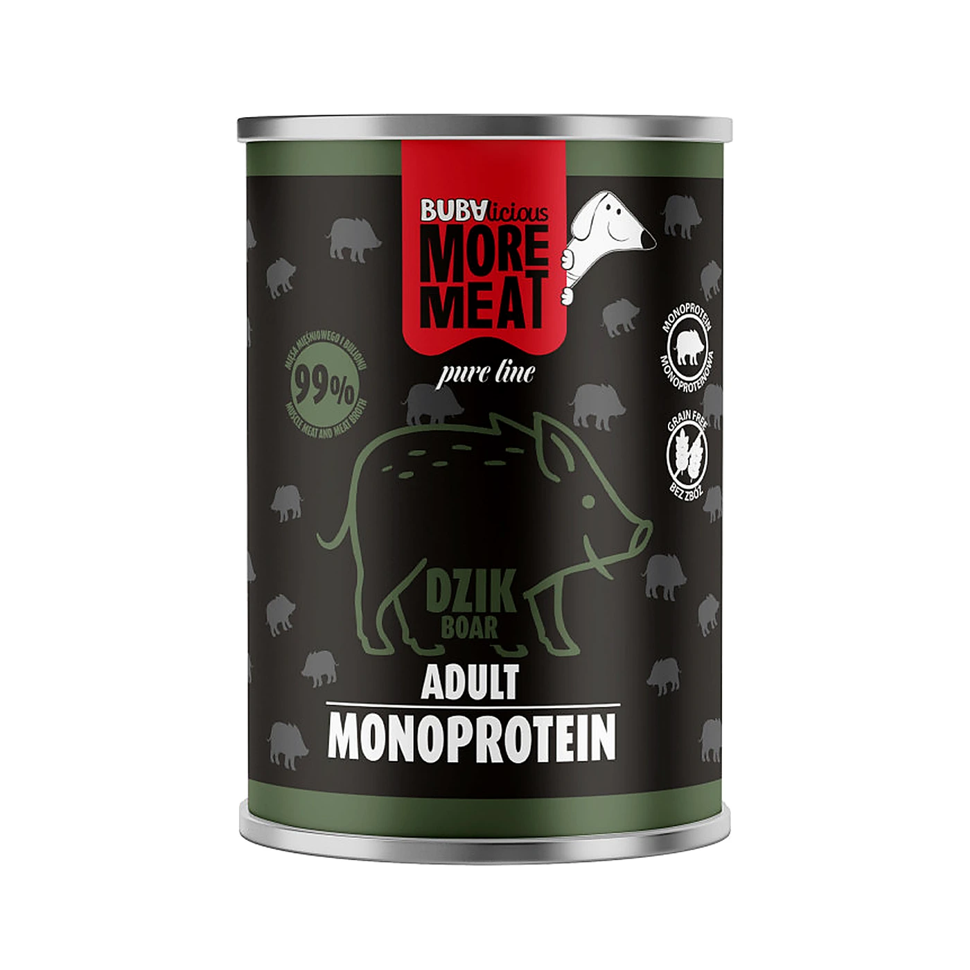 BUBAlicious MM 3936 mono Pure 400g dzik