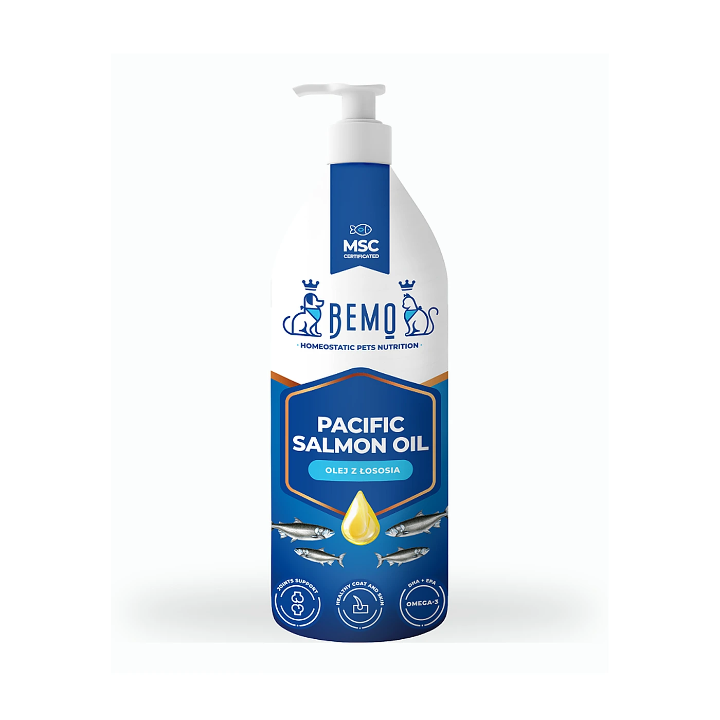 Pacific WIld Salmon Oil 100ml; Olej z łososia