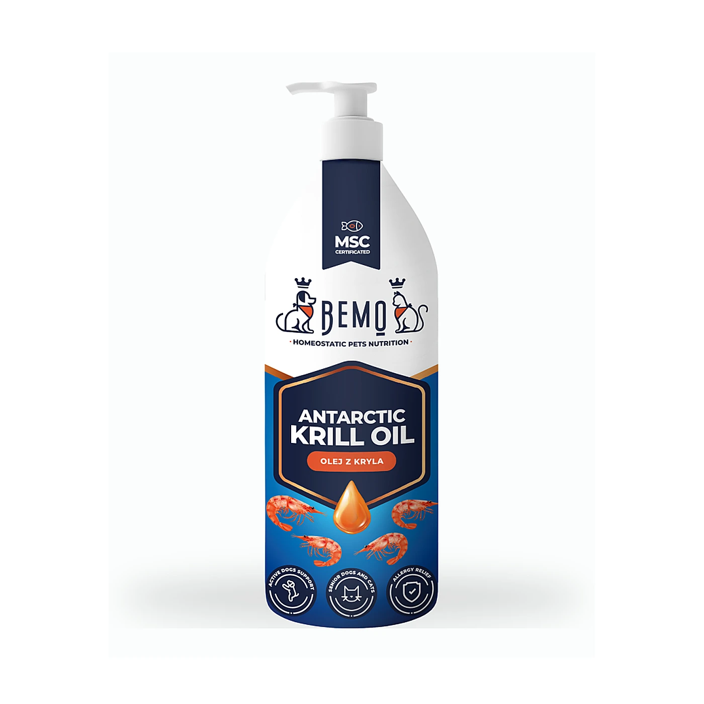 Antartic Wild krill oil 100ml; olej z kryla