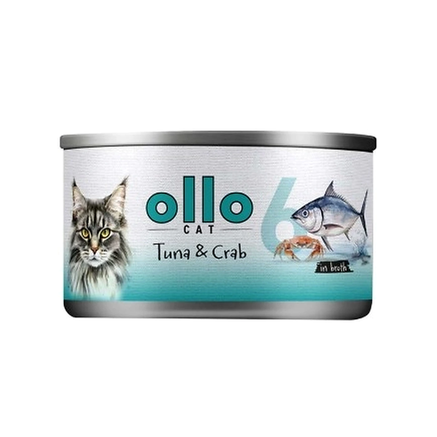 Ollo kot Tuńczyk Krab 70g