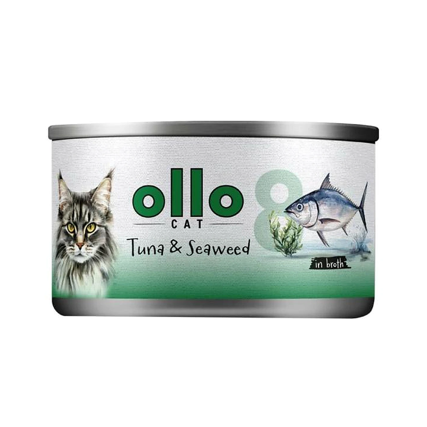 Ollo kot Tuńczyk Algi 70g