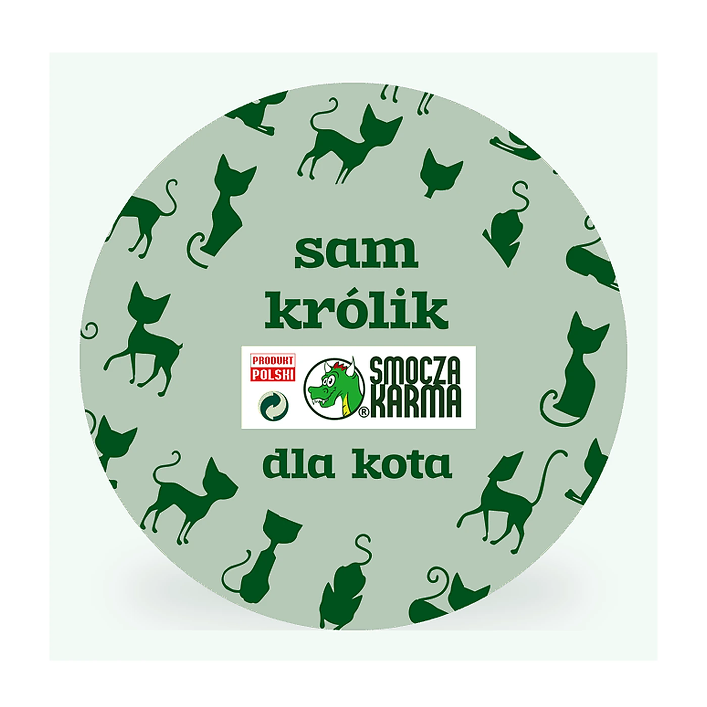 Smocza Karma kot 170g sam królik