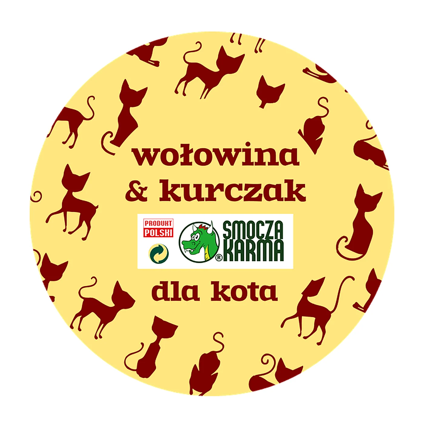 Smocza Karma kot 170g wołowina & kurczak