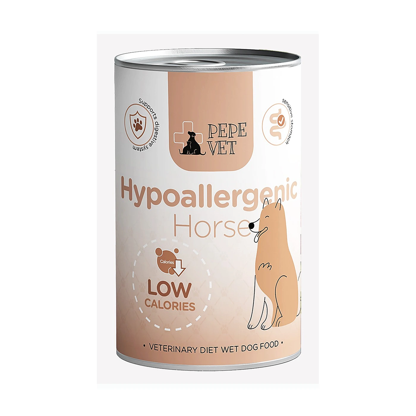 Karma mokra PEPE VET Hypoallergenic Horse 400g