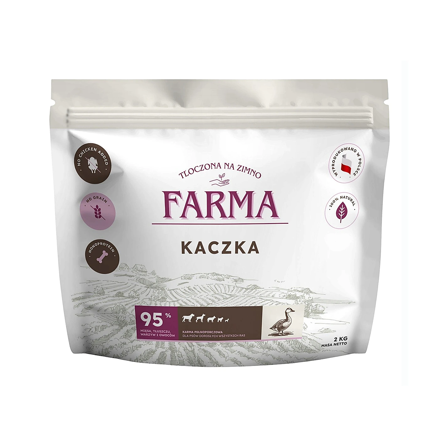 Farma Adult Kaczka Tłoczona Na Zimno 2kg