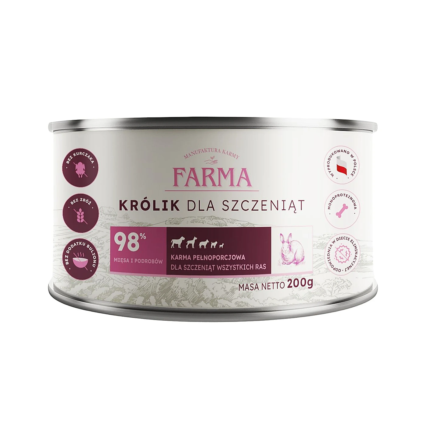 Farma Select Królik Dla Sczeniąt 200g