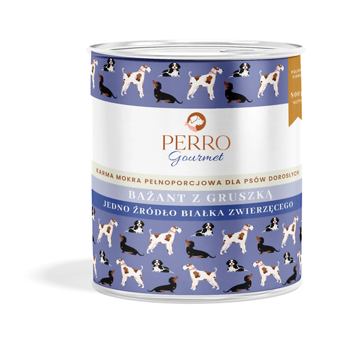 PERRO Bażant z gruszką dla psów dorosłych 800g