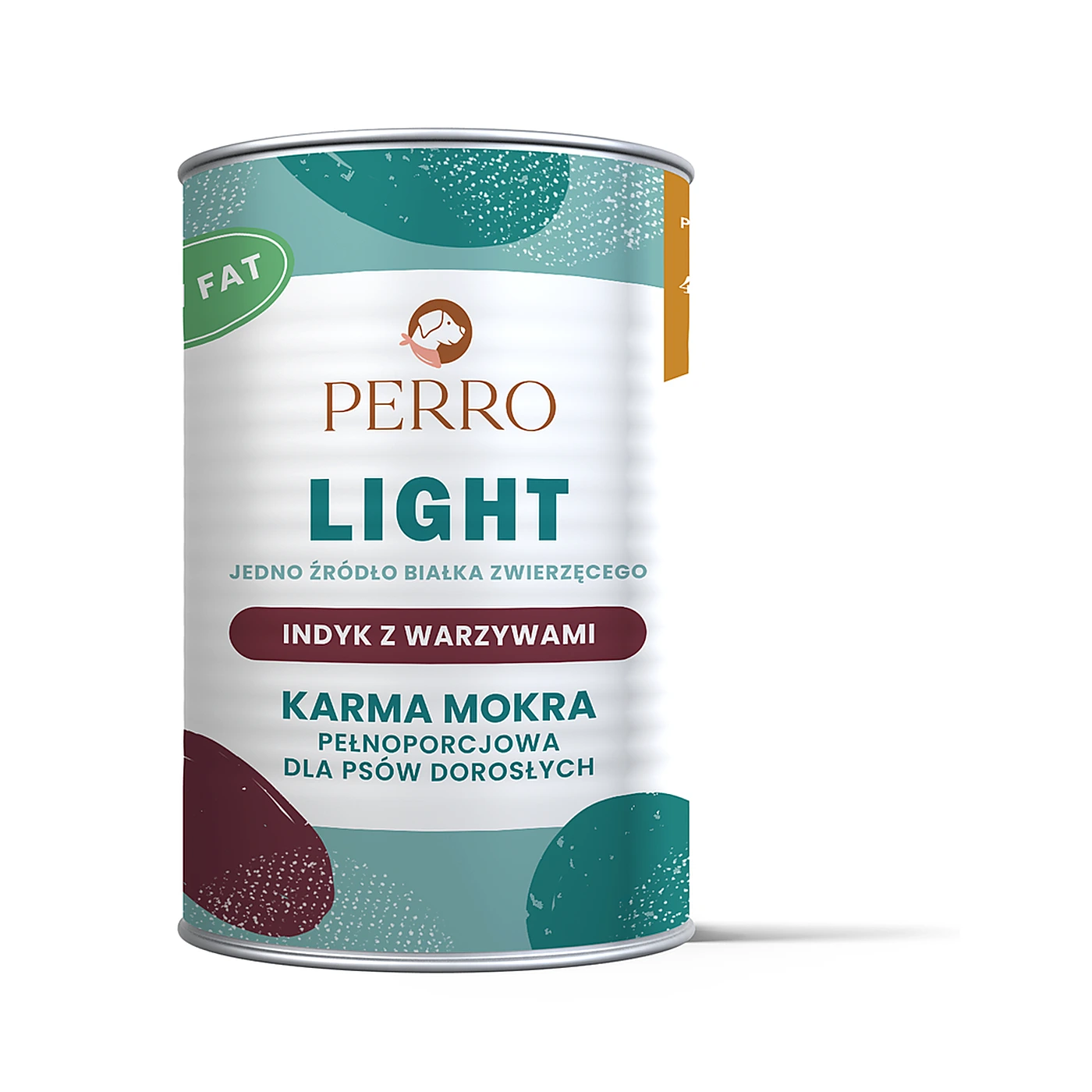PERRO LIGHT Indyk z warzywami dla psów dorosłych 400g