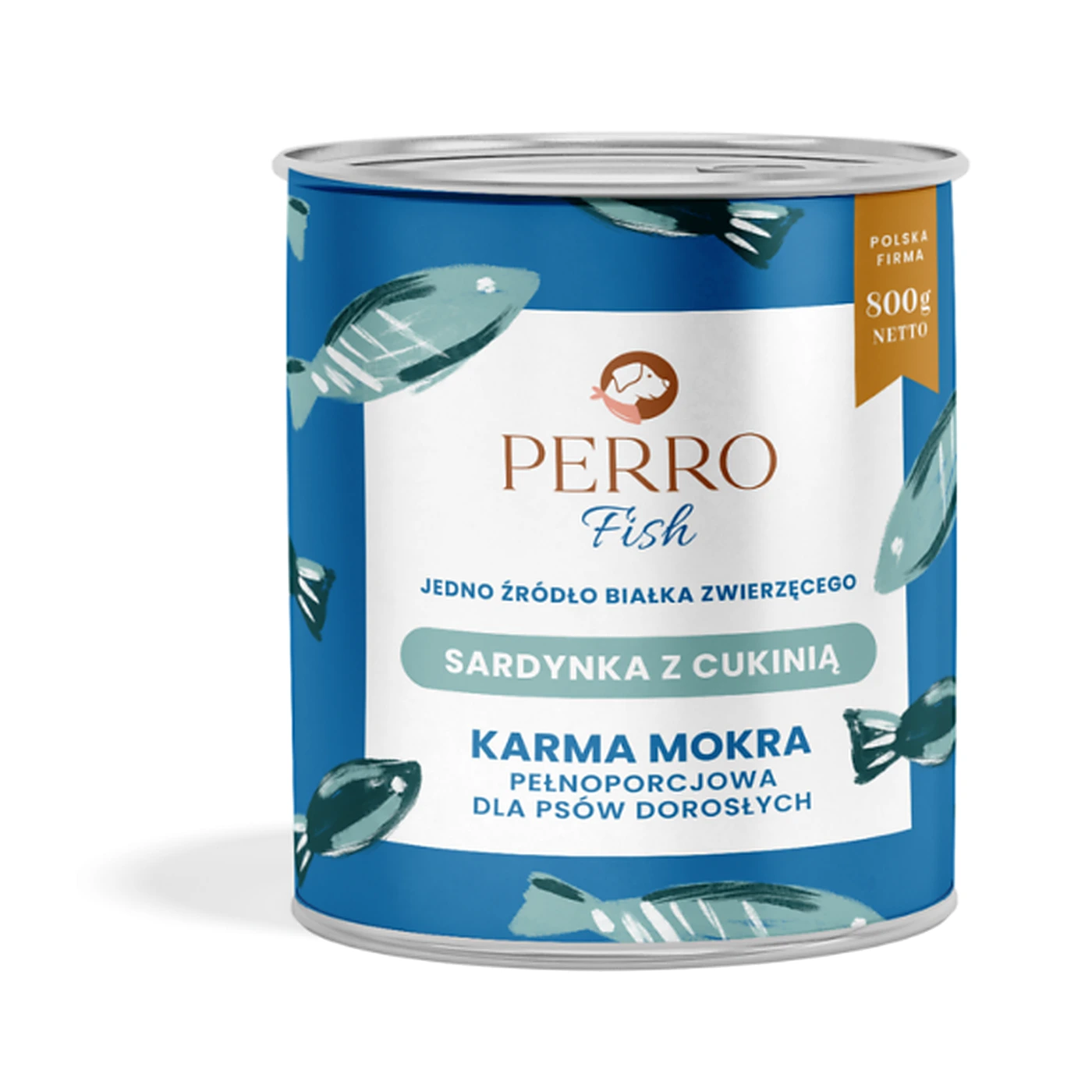 PERRO Sardynka z cukinią dla psów dorosłych 800g
