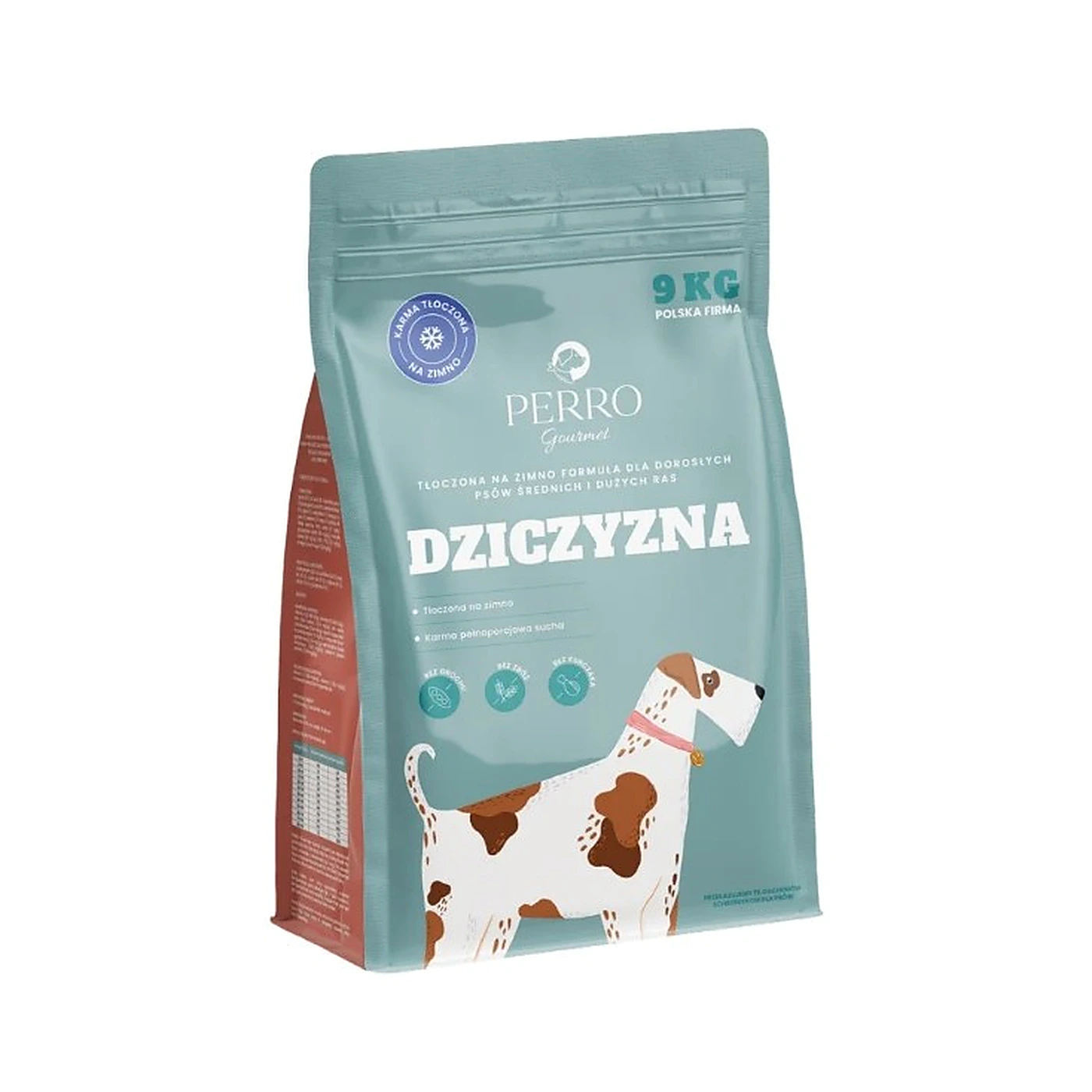 PERRO Tłoczona na zimno Gourmet Dziczyzna 9kg