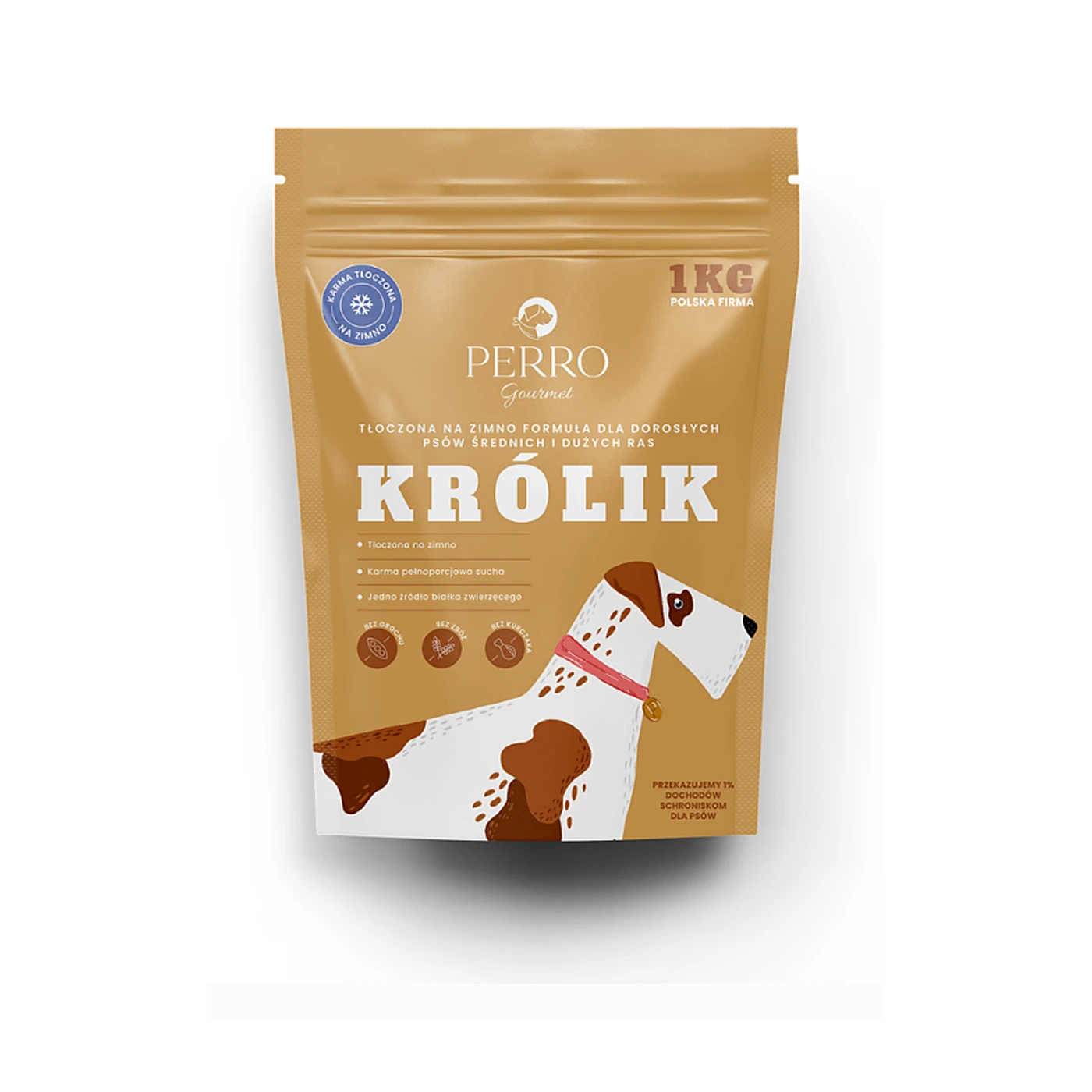 PERRO Tłoczona na zimno Gourmet Królik 1kg