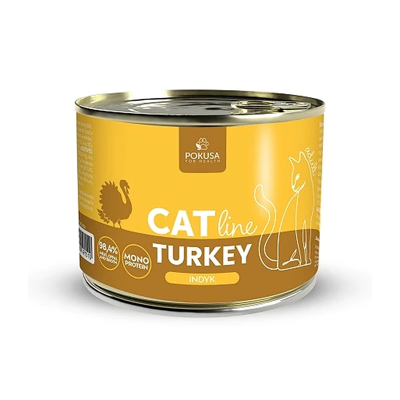 CatLine karma mokra Turkey/Indyk 200g ADULT