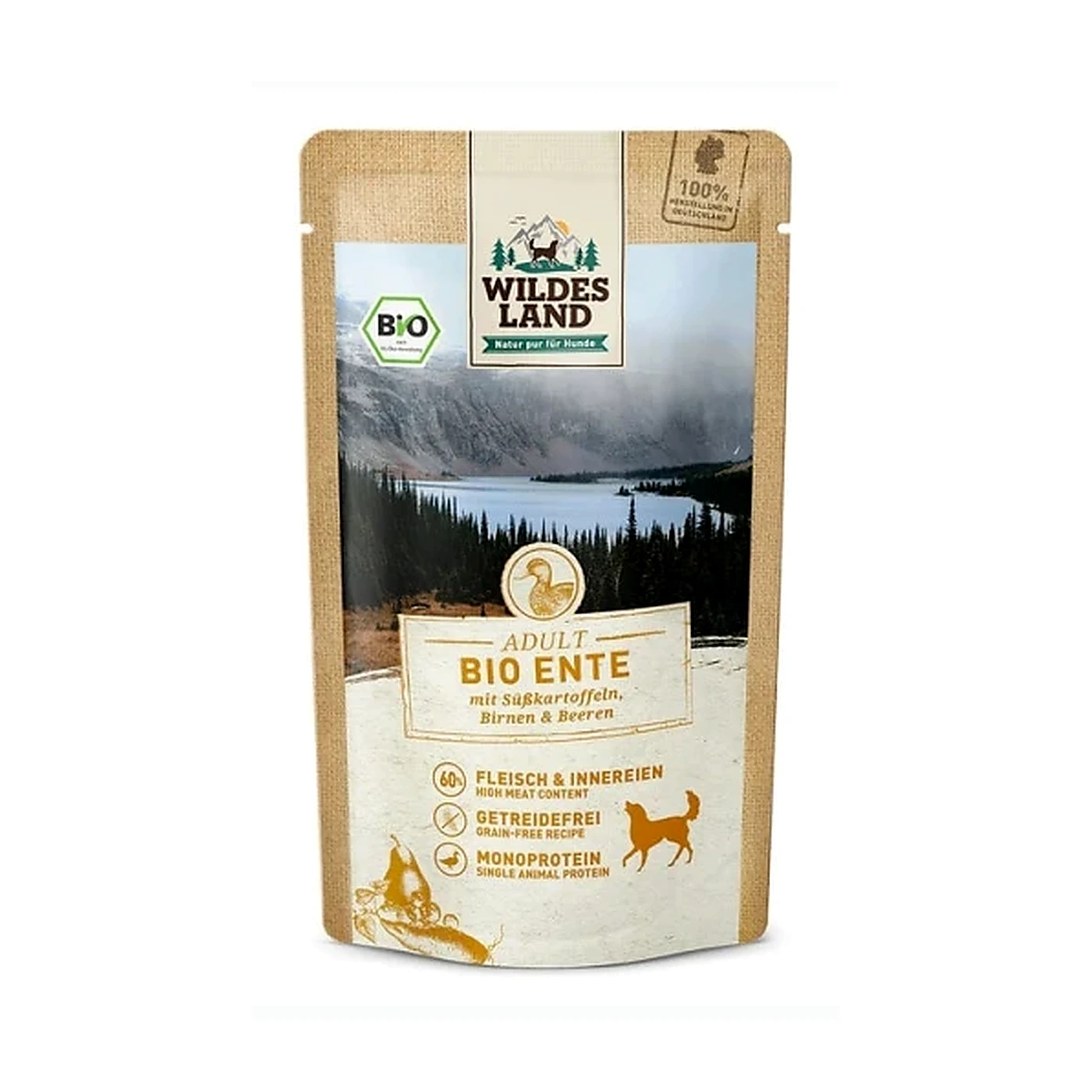 WILDES LAND DOG Bio Ente; bio kaczka (125g)
