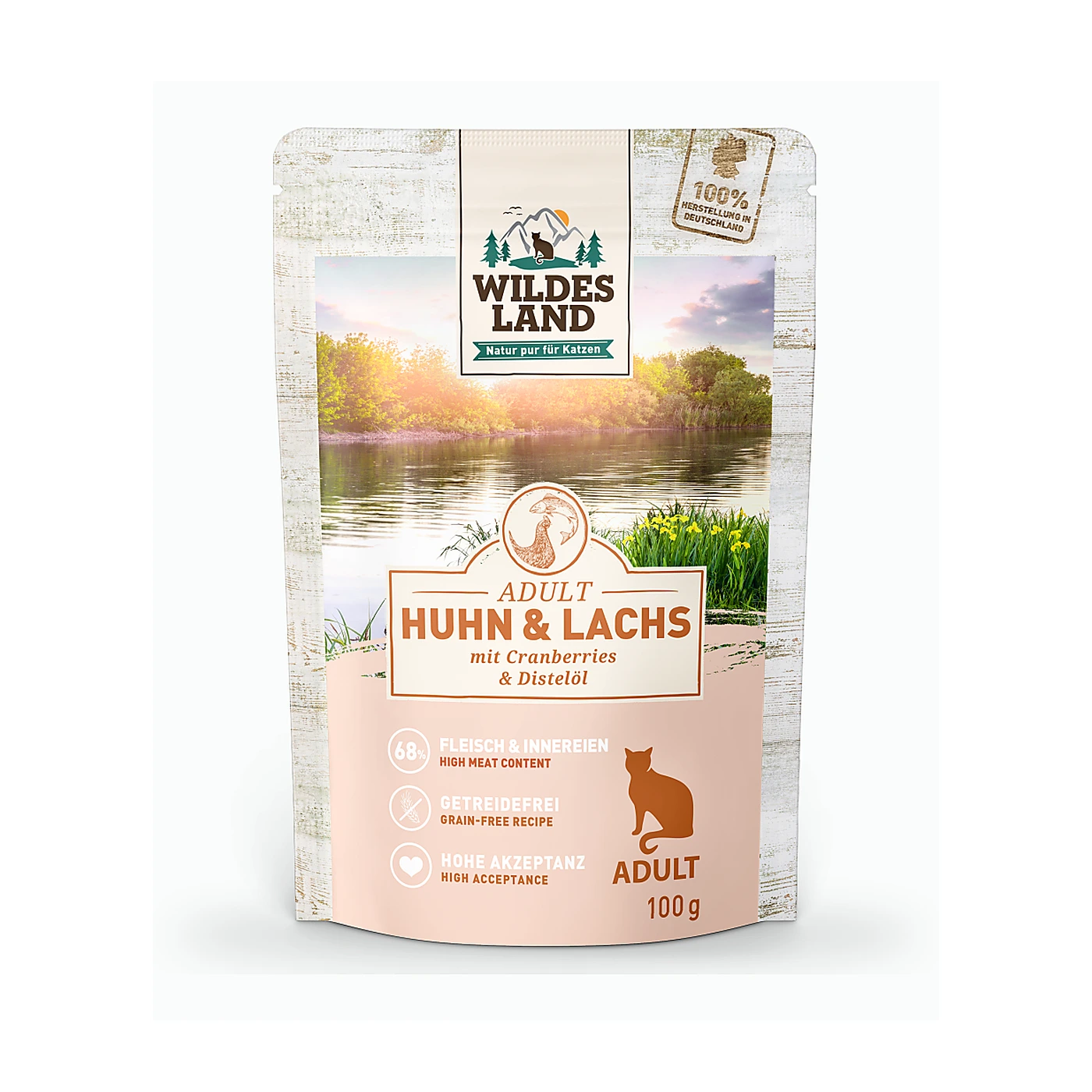 WILDES LAND CAT Huhn Lachs (100g)
