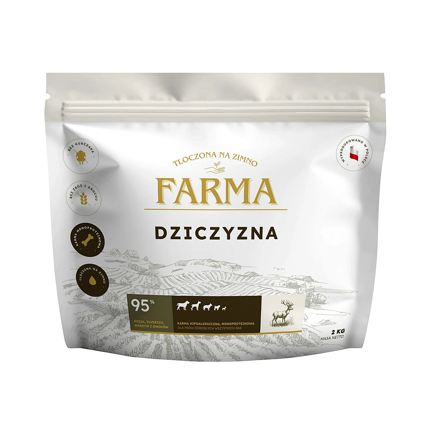 Farma Dziczyzna Próbka Karmy 50g