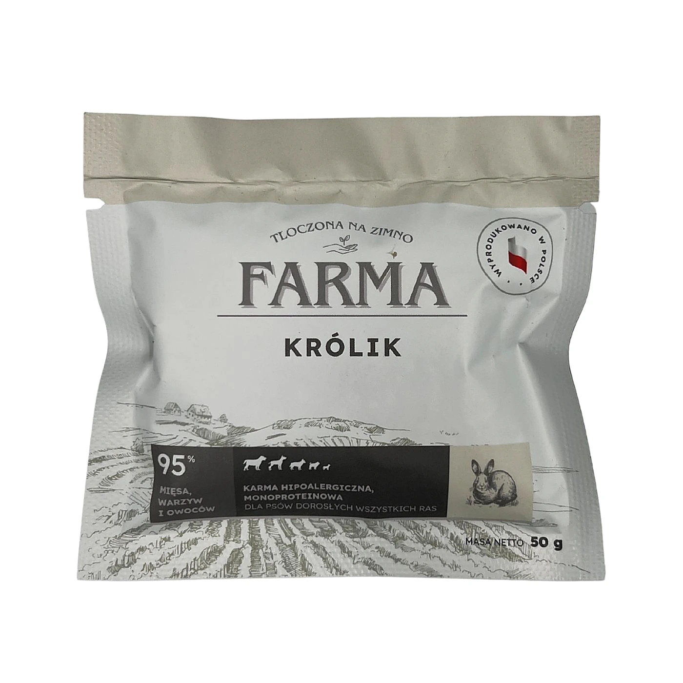 Farma Próbka Adult Królik 50g