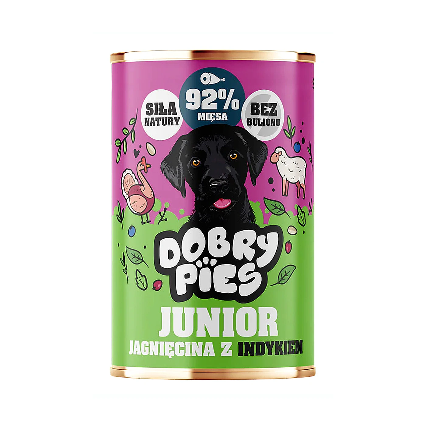 Dobry Pies junior jagnięcina z indykiem 400g