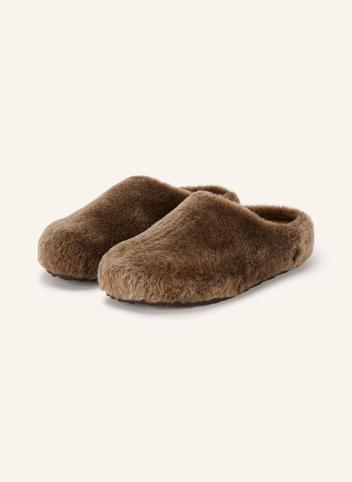 Birkenstock Kapcie Amsterdam Wrapped beige