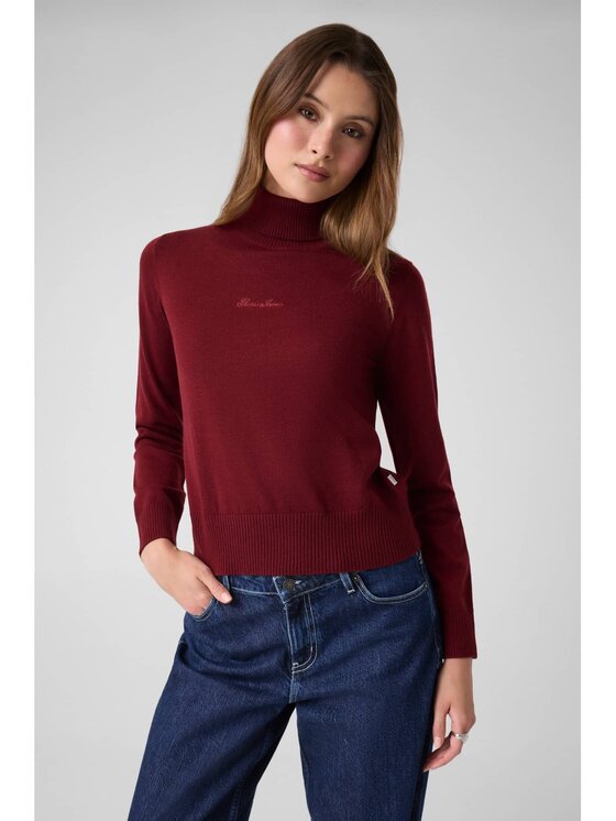 Guess Jeans Golf 184166 Czerwony Classic Fit
