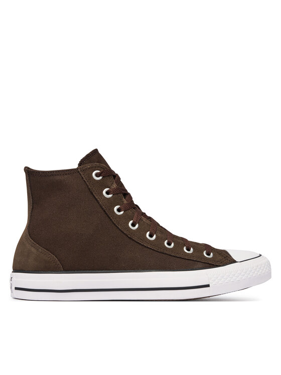 Converse Trampki Chuck Taylor All Star Suede Trim A19201C Brązowy ciemny
