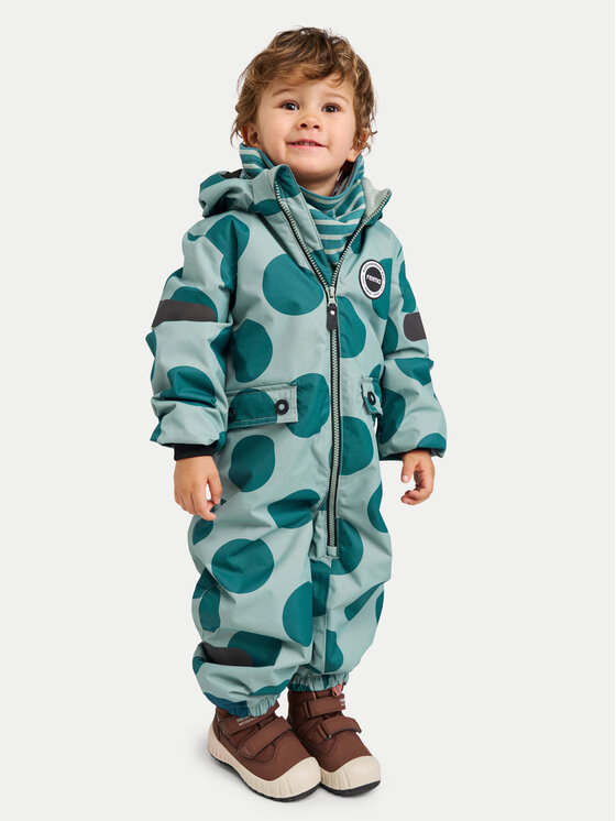 Reima Kombinezon zimowy Marte Mid 5100115B Zielony Regular Fit