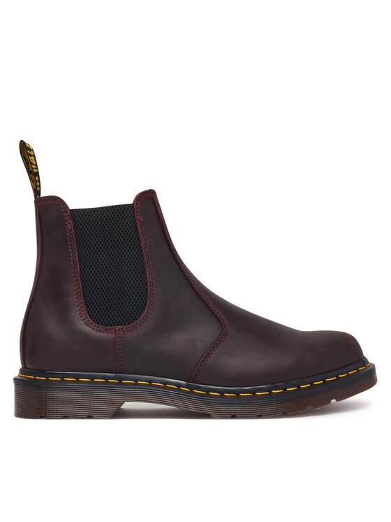 Dr. Martens Sztyblety 2976 YS Crazy Horse DM27486600 Bordowy