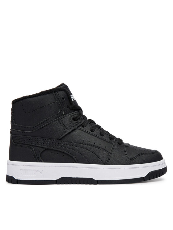Puma Sneakersy Rebound Slam Mid Wtr Jr 40880301 Czarny