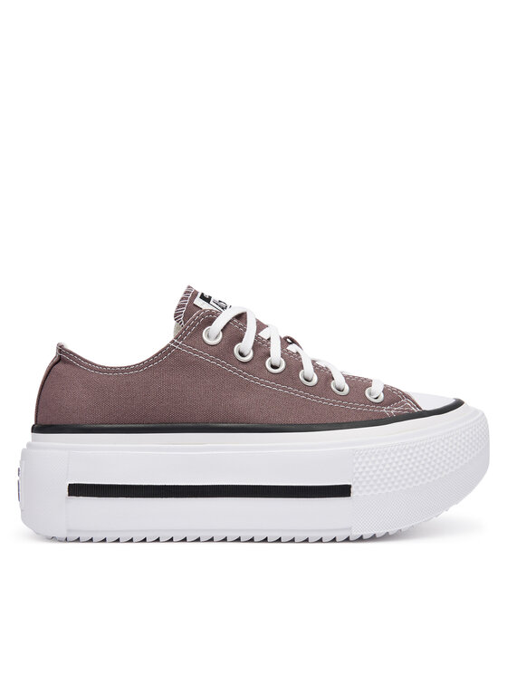 Converse Trampki Chuck Taylor All Star Lift Double Stack A20562C Brązowy