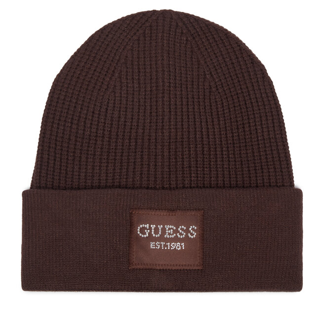 Czapka Guess AW5631 VIS01 Brązowy ciemny