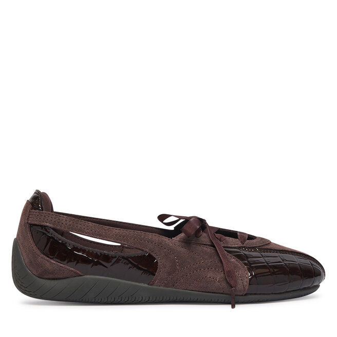 Baleriny Puma Speedcat Ballet Nova Croc 40881301 Brązowy