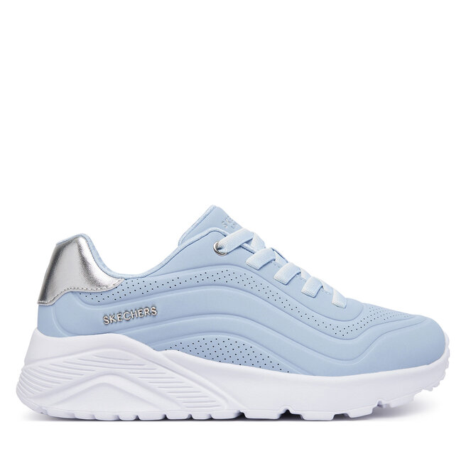 Sneakersy Skechers UNO Lite - Ombre Wave 310818L Niebieski jasny