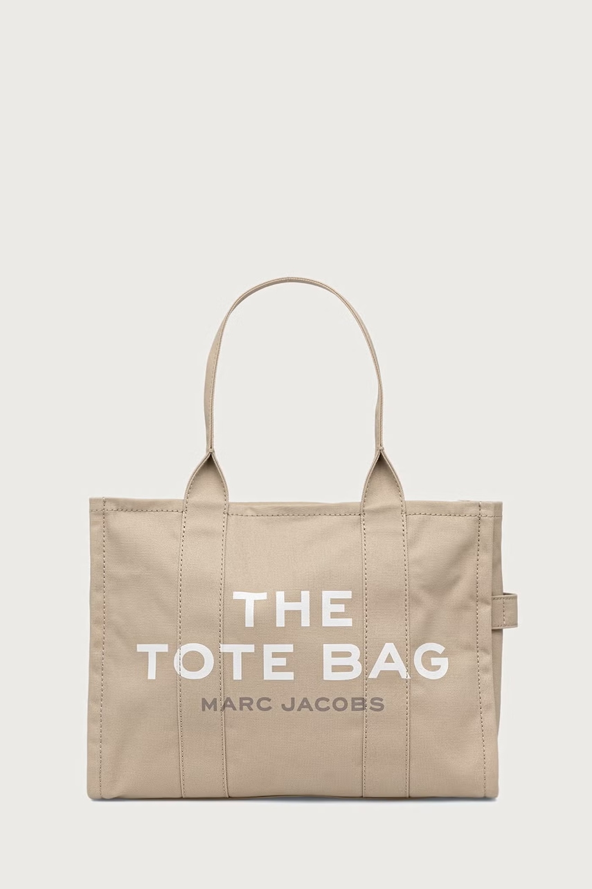 MARC JACOBS THE LARGE TOTE torebka shopper damska bawełniana